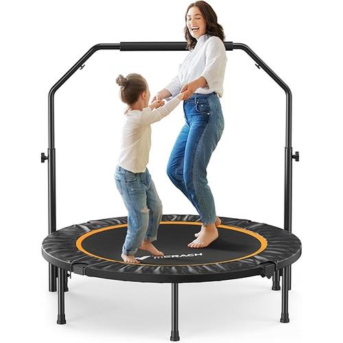 MERACH Rebounder W/ Adjustable Handle - Max Load 330LBS