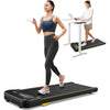 UREVO E4 Walking Pad, Portable Desk Treadmill w/ Double Shock Absorption, 265 Lb Capacity