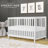 Dream On Me Synergy 5-in-1 Convertible Full-Size Baby Crib