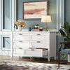 WLIVE 6 Drawer Retro Chest of Drawers