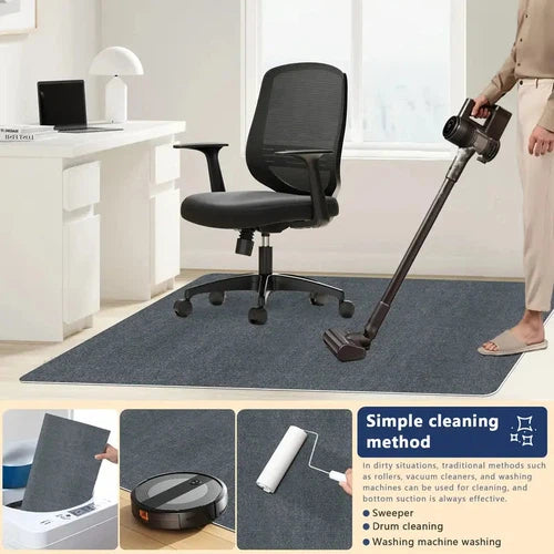 Office Chair Mat For Hardwood And Tile Floors - 35.4"x 47.2"