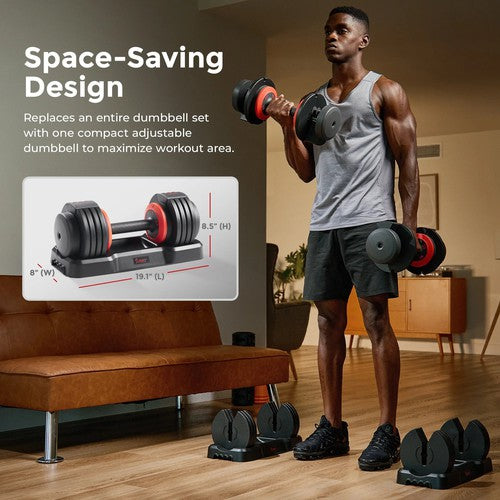 Sunny health adjustable dumbbells sale