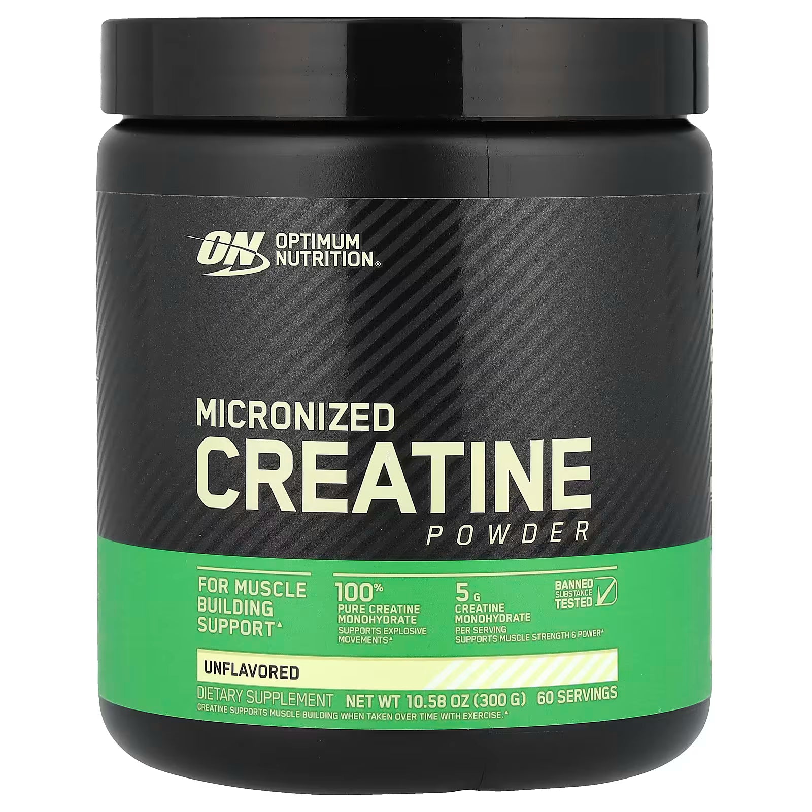 Optimum Nutrition Micronized Creatine Monohydrate Powder, 5G