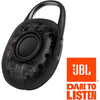 JBL Clip 5 - Ultra-Portable, Waterproof & Dustproof Bluetooth Speaker, Big Pro Sound with Punchy Bass, Integrated Carabiner, up to 12 Hours of Play, Made in Part with Recycled Materials (Black)