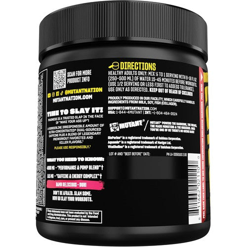 Mutant Madness Pre-workout Powder