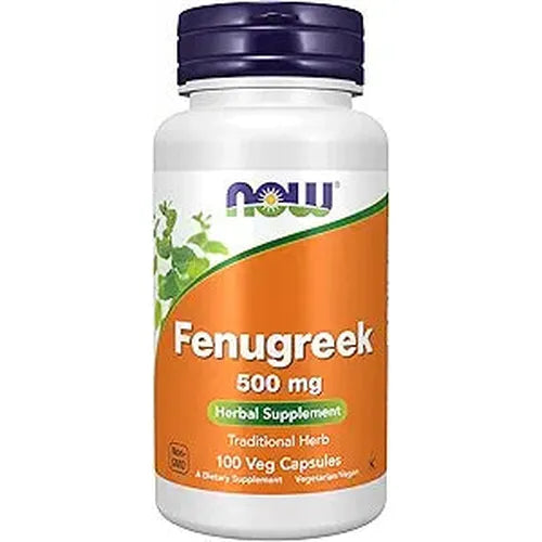 NOW Foods Supplements, Fenugreek 500 mg, Herbal Supplement