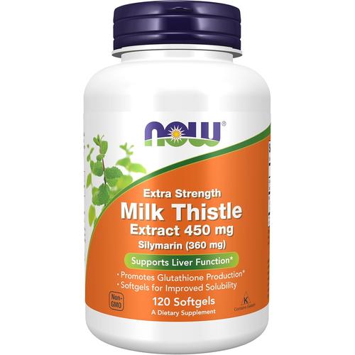 Now Foods Silymarin Milk Thistle Extract 450mg