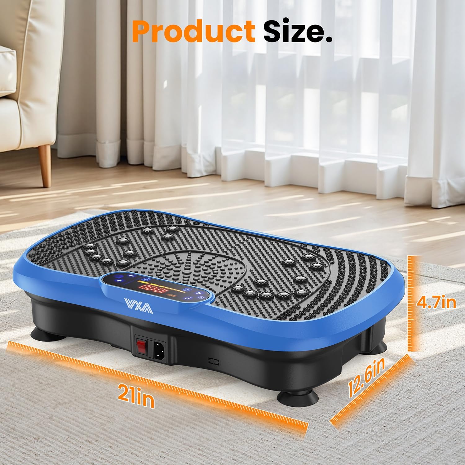 AXV Vibration Plate Fitness Platform - Lymphatic Drainage Machine for Weight Loss