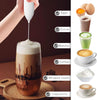 Lalayuan Powerful 10000 RPM Handheld Electric Milk Frother - Battery Operated