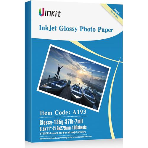 Uinkit Inkjet Glossy Photo Paper - Thin