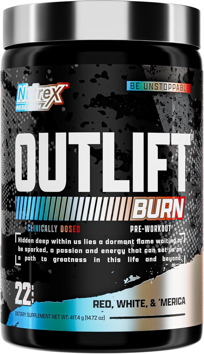 Nutrex Research Outlift Burn Thermogenic Pre Workout