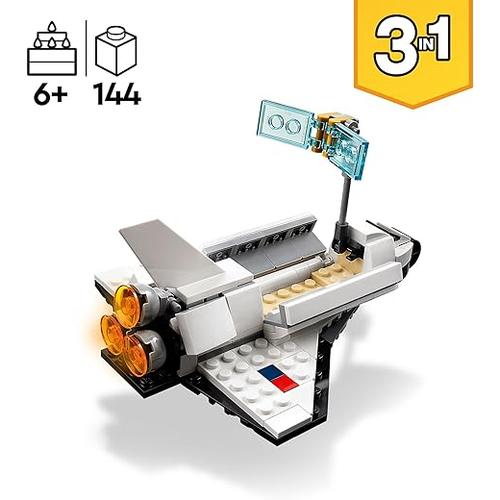 LEGO Creator 3 in 1 Space Shuttle & Astronaught Toys