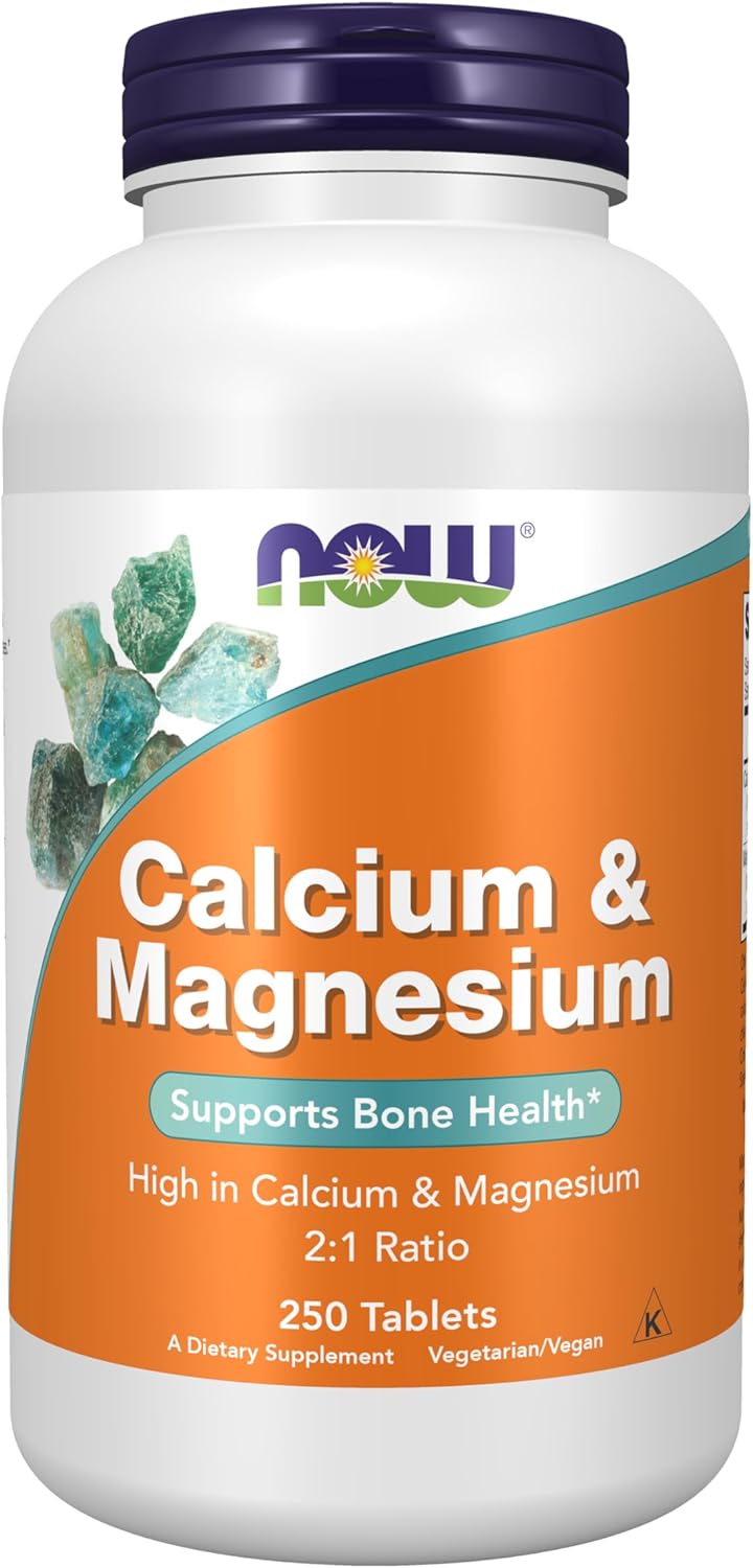 NOW Foods Calcium & Magnesium 500/250Mg
