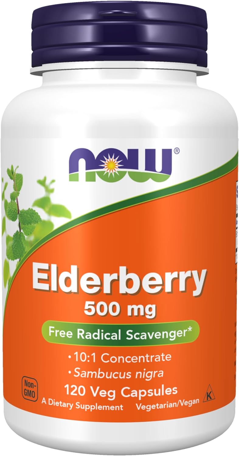 Now Elderberry 500mg
