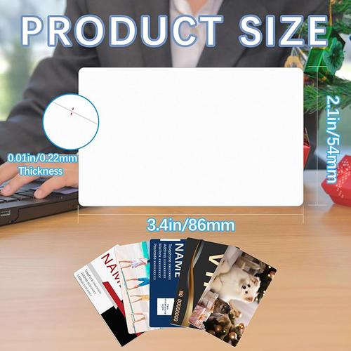 Sublimation Business Card Blanks - 5 Pack