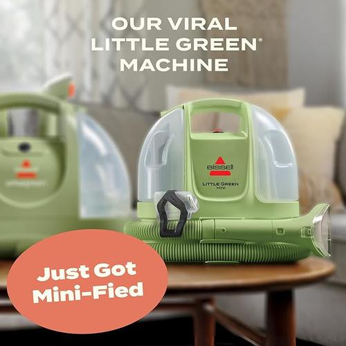 BISSELL Little Green Mini Portable Carpet and Upholstery Deep Cleaner