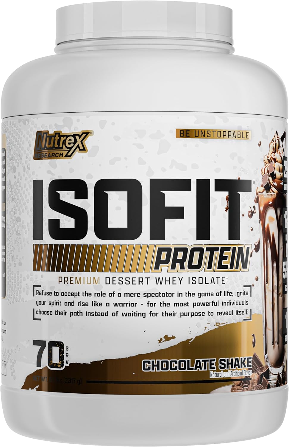 Nutrex Research Isofit | Instantized 100% Whey Protein Isolate