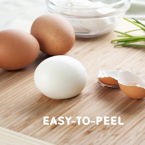 Elite Gourmet Easy Egg Cooker, 7-Egg Capacity, Soft, Medium, Hard-Boiled w/ Auto Shut-Off