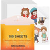 HTVRONT Printable Vinyl Sticker Paper - Inkjet & Laser Printer, 8.5