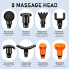 RAEMAO Massage Gun Kit w/ 10 Massage Heads