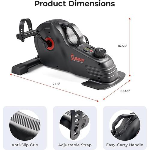 Sunny Health & Fitness Magnetic Under Desk Elliptical Sunny Health & Fitness Magnetic Under Desk Elliptical