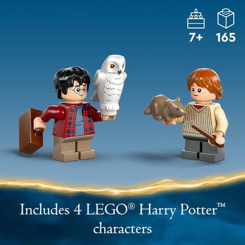 LEGO Harry Potter Flying Ford Anglia, Buildable Car Toy w/ 2 Minifigures