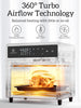 Kitchen Elite Digital Touch Air Fryer Oven, 12.6 QT
