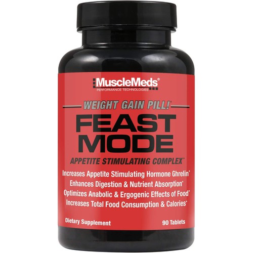 Musclemeds Feast Mode Appetite Stimulant Weight Gain Pills 