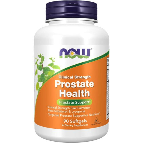 NOW Supplements, Prostate Health, Clinical Strength Saw Palmetto, Beta-Sitosterol & Lycopene