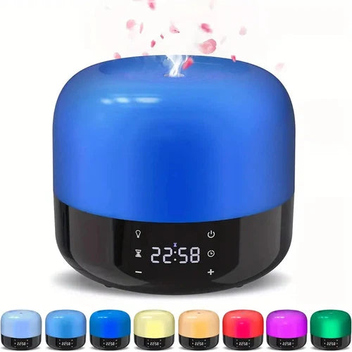 SEJOY 400ML Aromatherapy Essential Oil Diffuser Humidifier - Colourful Variable LED