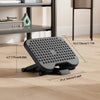 DREAMSMITH Ultimate Comfort Adjustable Desk Foot Pedal with Massage Rollers
