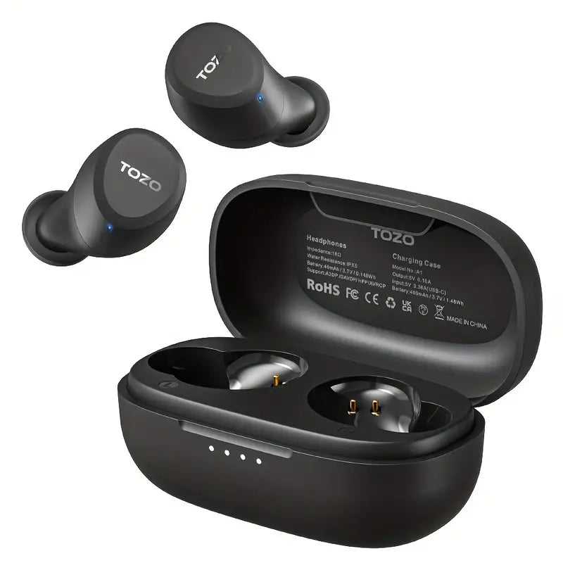 TOZO A1 Mini Wireless Earbuds Bluetooth 5.3, IPX5 Waterproof