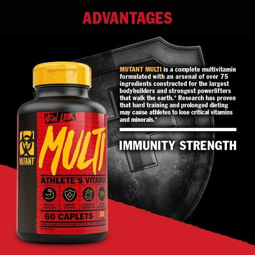 Mutant Multi - High Potency Vitamins w/ 75+ Ingredients