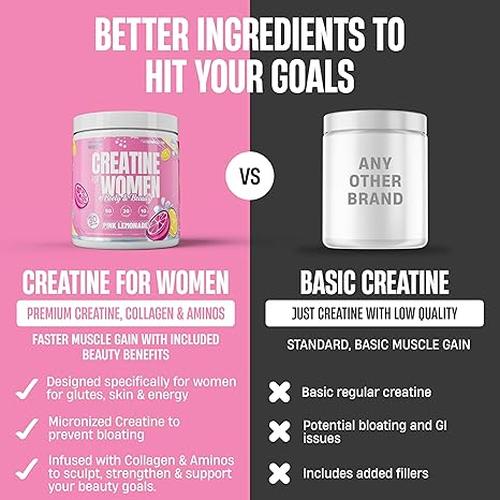 Nutrex Creatine for Women w/ Collagen & BCAAs