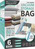 Vacuum Storage Bags, Hand Pump Included