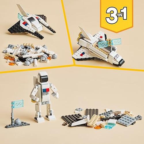 LEGO Creator 3 in 1 Space Shuttle & Astronaught Toys
