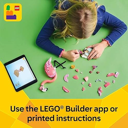 LEGO Creator 3 in 1 Wild Animals: Animal Building Toy Pink Flamingo, Cockatoo, or Axolotl