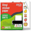 JOYEZA Printable Vinyl Sticker Paper for Inkjet/Lazer Printers - Waterproof