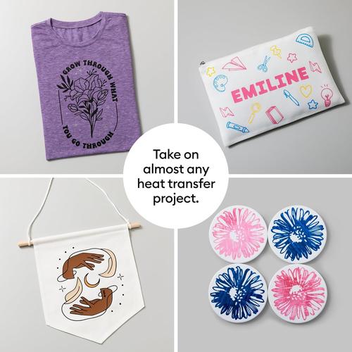 Cricut EasyPress 3 Heat Press Machine (9"x 9") with Heat Press Mat (12" x 12")