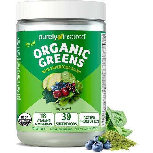 Purely Inspired Organic Greens Powder Superfood – Gibbs Direct