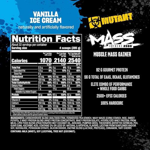 Mutant Mass Extreme 2500