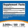 Nutricost Nattokinase 2000FU - 120 Servings