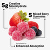 Force Factor Creatine Monohydrate Gummies, 5g