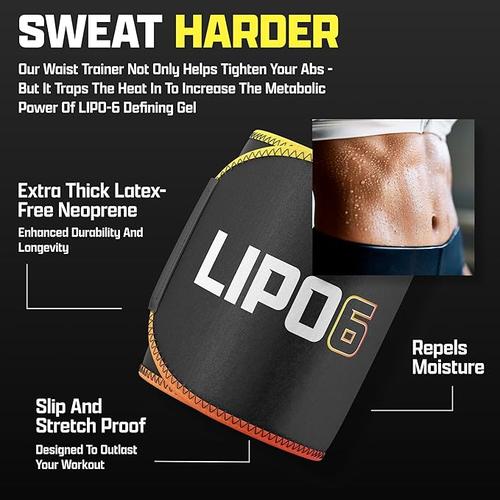 Nutrex Lipo-6 Sweat Belt Waist Trainer