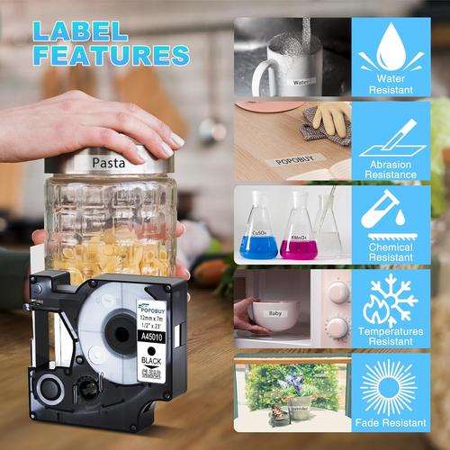 DYMO D1  Compatible Label Maker Refills for DYMO 160 Label Printer