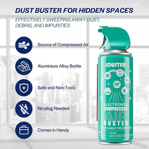 iDuster Compressed Air Duster for Electronics