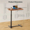 Sweetcrispy Multi-Functional Standing Bedside Table