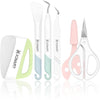 XINART Vinyl Weeding Tool Set (Weeder/Scraper/Spatula/Tweezers/Scissors)