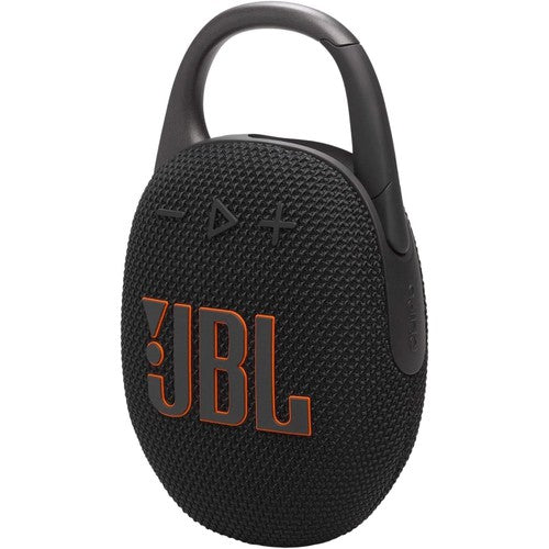 JBL Clip 5 - Ultra-Portable, Waterproof & Dustproof Bluetooth Speaker, Big Pro Sound with Punchy Bass, Integrated Carabiner, up to 12 Hours of Play, Made in Part with Recycled Materials (Black)