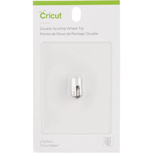 Cricut Double Scoring Wheel Replacement Tip, Silver